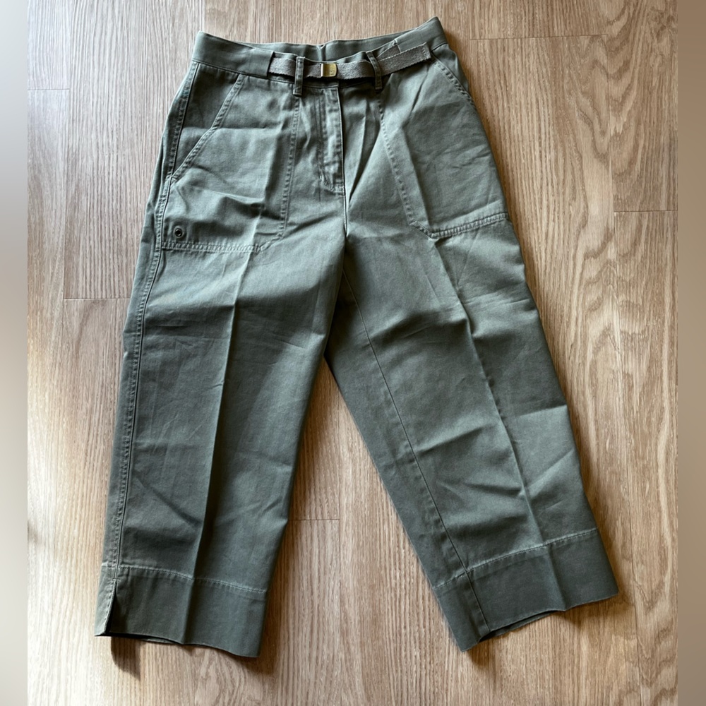Ralph Lauren Women’s Olive Green Cropped Pants